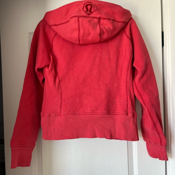 Lululemon Sweat-shirt size 8 red Perfect condition - Picture 3 of 8